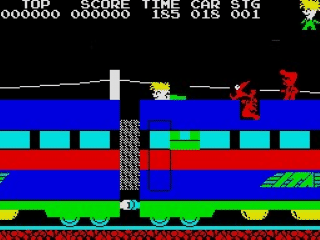 Stop the Express screenshot 3 for ZX Spectrum